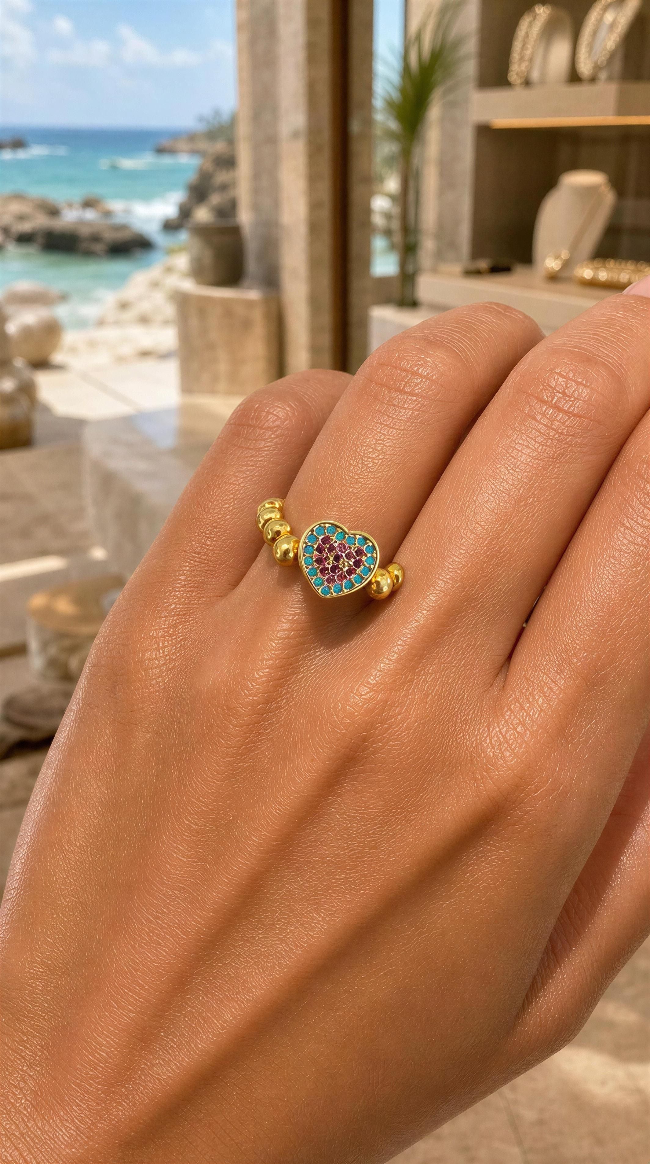 Heart of Gold Ring